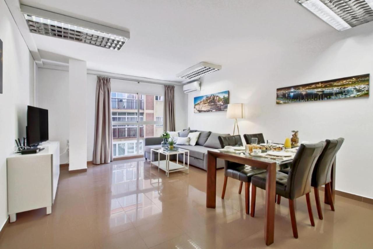 Апартаменты Amplio Piso Con Terraza Малага Экстерьер фото